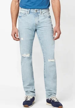 Sanded Relaxed Straight Driven Men's Jeans - BM22754