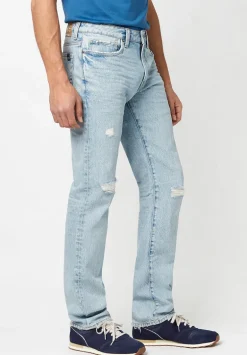 Sanded Relaxed Straight Driven Men's Jeans - BM22754