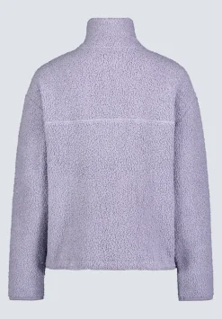 Sena Women's Sherpa Jacket with Chest Pocket, Thistle Purple - JK0036F