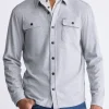 Sigge Men's Blanket Shirt in Grey - BM24307