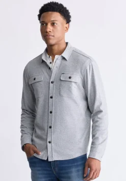 Sigge Men's Blanket Shirt in Grey - BM24307