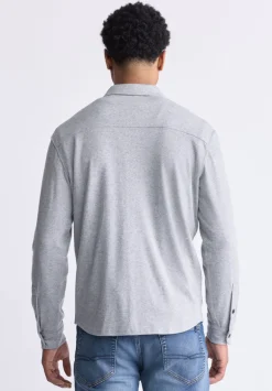 Sigge Men's Blanket Shirt in Grey - BM24307