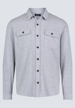Sigge Men's Blanket Shirt in Grey - BM24307