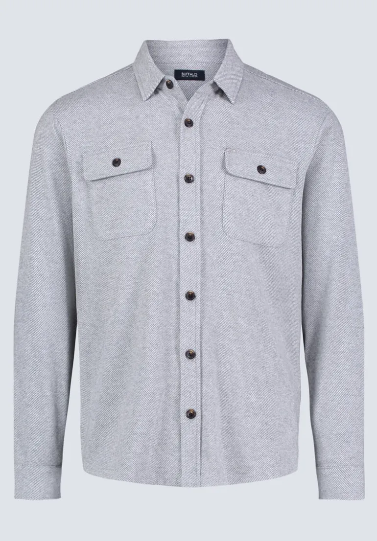 Sigge Men's Blanket Shirt in Grey - BM24307
