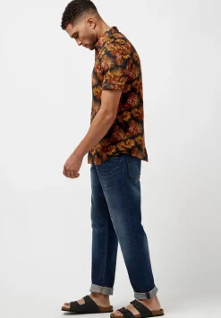 Simad Short-Sleeve Print Shirt, Dusty Orange - BM23916