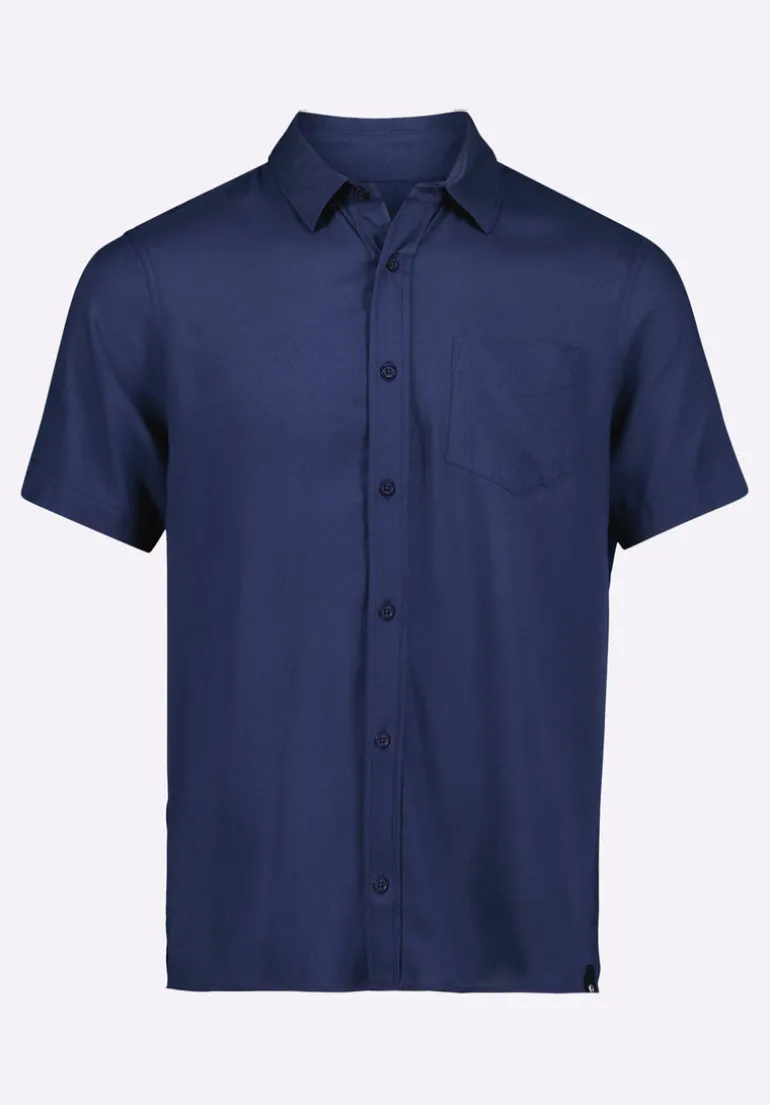 Sirilo Men's Fitted Short Sleeve Shirt, Whale - BM24594