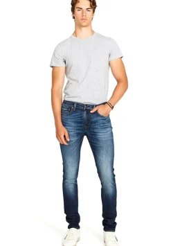 Skinny Max Men's Jeans in Medium Blue - BM22586