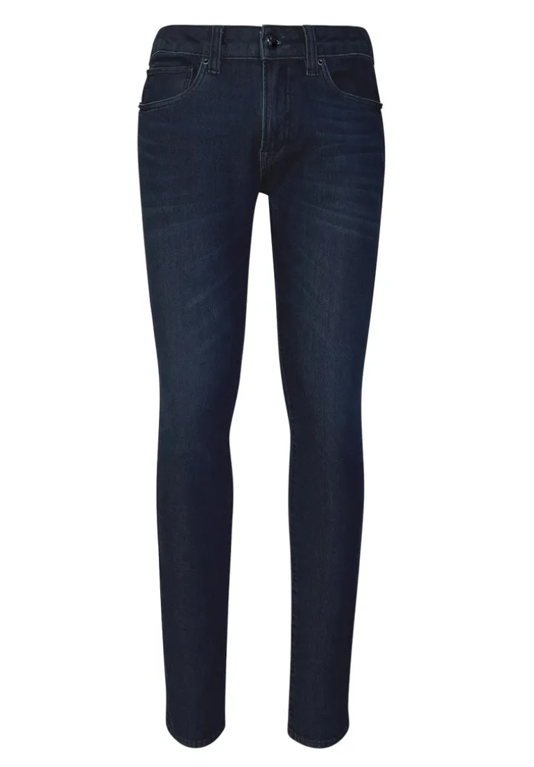 Skinny Max Men's Jeans in Sanded and Faded Dark Blue - BM22589