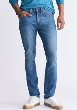 Slim Ash Men's Freedom Flex Jeans, Authentic Washed Indigo - BM26017