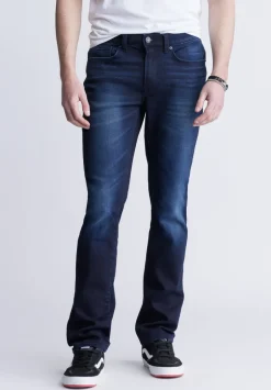 Slim Ash Men's Freedom Flex Jeans, Sanded and Distressed - BM22989