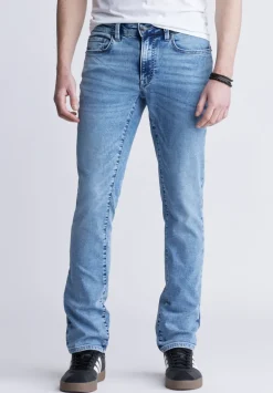 Slim Ash Men's Freedom Flex Jeans, Sanded Wash - BM22990