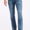 Slim Ash Men's Freedom Flex Jeans, Sanded Vintage Indigo - BM26063