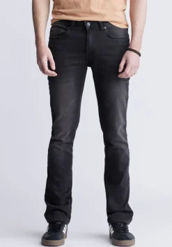Slim Ash Men's Freedom Flex Jeans, Worked and Sanded - BM22985