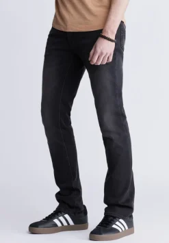 Slim Ash Men's Freedom Flex Jeans, Worked and Sanded - BM22985