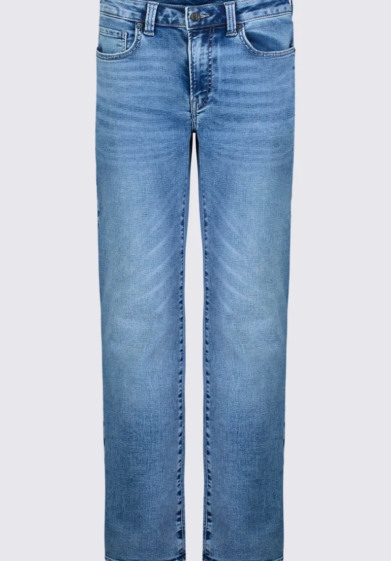 Slim Ash Men's Freedom Flex Jeans, Sanded Wash - BM22990