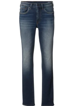 Slim Ash Men's Freedom Flex Jeans, Dark Sanded Blue - BM22920