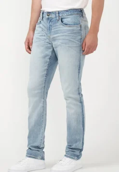 Slim Ash Men's Jeans in Crinkled Light Blue - BM22784