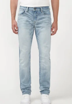 Slim Ash Men's Jeans in Crinkled Light Blue - BM22784