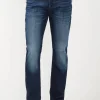 Slim Ash Men's Jeans in Mid Blue - BM22633