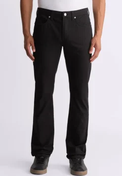 Slim Ash Men's Twill Pants, Black - BM22982