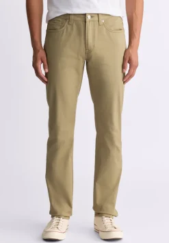 Slim Ash Men's Twill Pants, Aloe Green - BM22982
