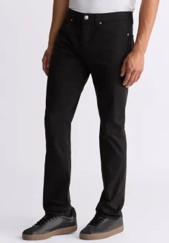 Slim Ash Men's Twill Pants, Black - BM22982