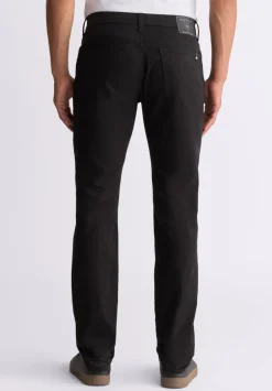Slim Ash Men's Twill Pants, Black - BM22982