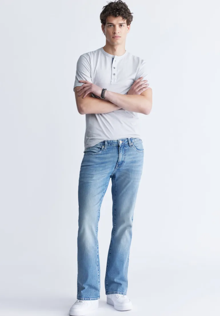 Slim Boot King Jeans, Heavily Sanded - BM22963