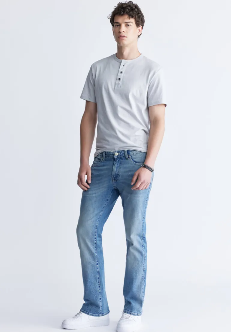 Slim Boot King Jeans, Heavily Sanded - BM22963