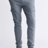 Slim Tapered Jim Men's Freedom Flex Drawstring Pants, Graphite - BM26010