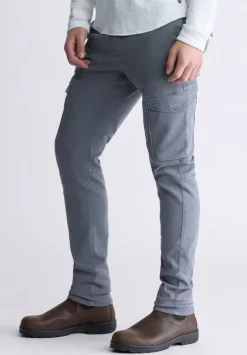 Slim Tapered Jim Men's Freedom Flex Drawstring Pants, Graphite - BM26010
