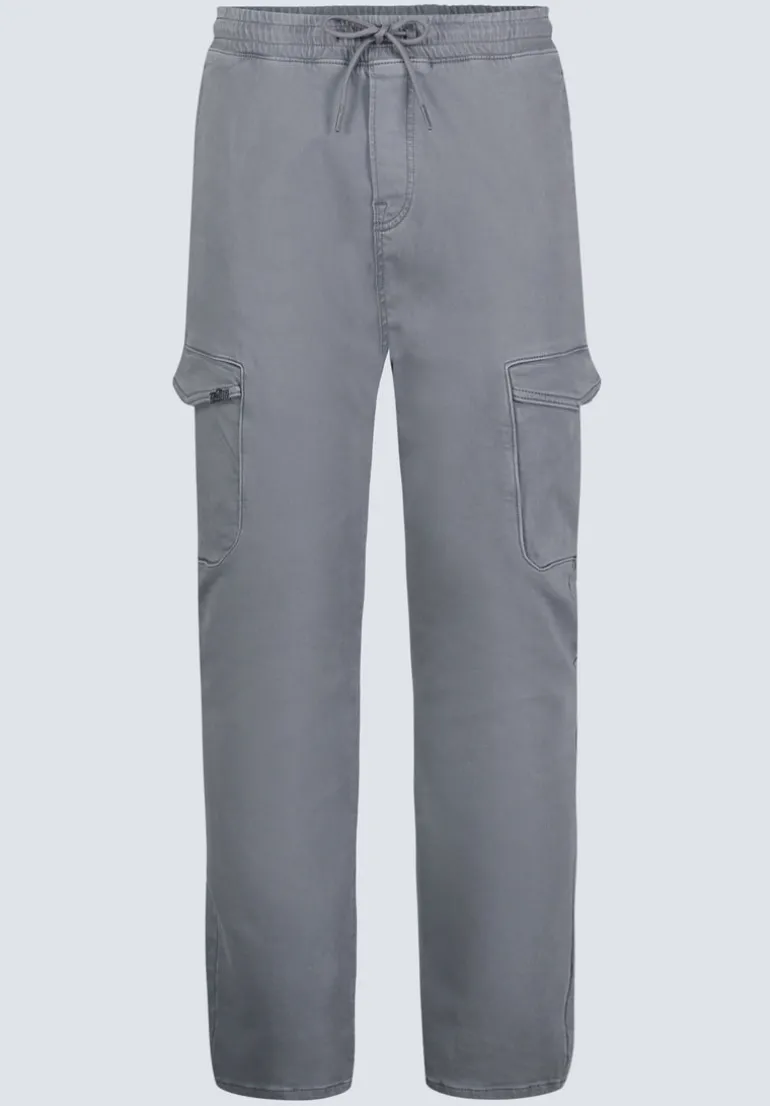 Slim Tapered Jim Men's Freedom Flex Drawstring Pants, Graphite - BM26010