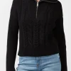 Sorella Women's Long Sleeve Sweater in Black - SW0032F