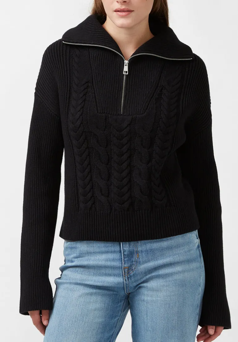 Sorella Women's Long Sleeve Sweater in Black - SW0032F