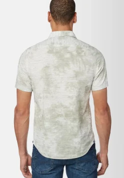 Sotar Short-Sleeve Tie Dye Shirt, Green - BM23919