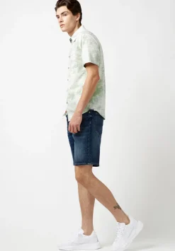 Sotar Short-Sleeve Tie Dye Shirt, Green - BM23919