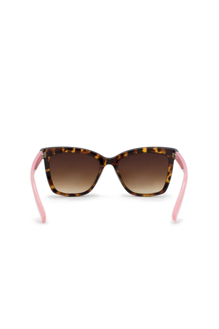 Square Color Blocked Sunglasses - B5007STOR