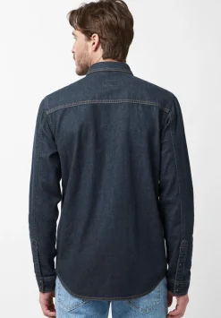 Stanley Men’s Long-Sleeve Denim Shirt, Indigo - BM22635