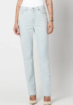 Straight Jayden Women's Jeans in Bleached Out - BL15840