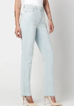 Straight Jayden Women's Jeans in Bleached Out - BL15840
