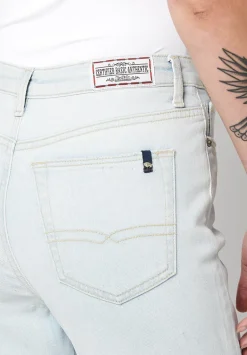 Straight Jayden Women's Jeans in Bleached Out - BL15840