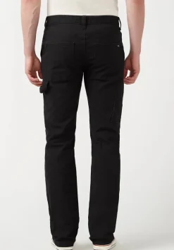 Straight Six Black Men's Carpenter Pants - BM22945