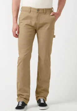 Straight Six Dark Beige Men's Carpenter Pants - BM22945