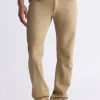 Straight Six Men's Freedom Flex Pants, Dark Beige - BM22939