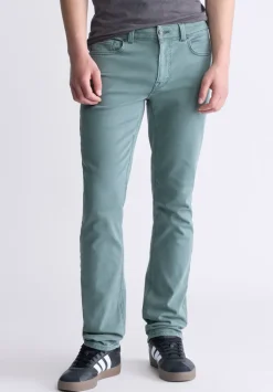 Straight Six Men's Freedom Flex Pants, Balsam Green - BM22939
