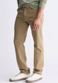 Straight Six Men's Freedom Flex Pants, Dark Beige - BM22939