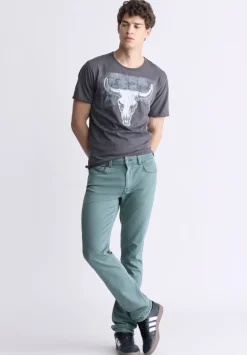 Straight Six Men's Freedom Flex Pants, Balsam Green - BM22939