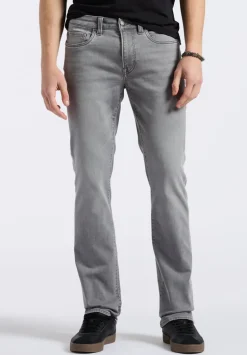 Straight Six Men's Jeans, Grey Sanded - BM26088