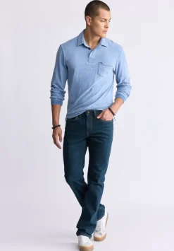 Straight Six Men's Jeans, Tinted Indigo - BM22997