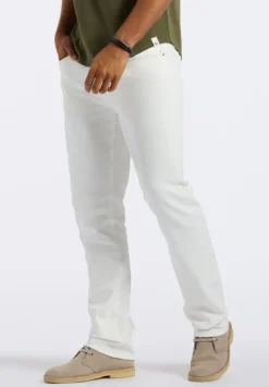 Straight Six Men's Jeans, White - BM26075